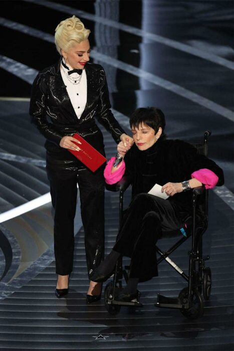 Lady Gaga y Liza Minnelli en los premios Oscar 2022 