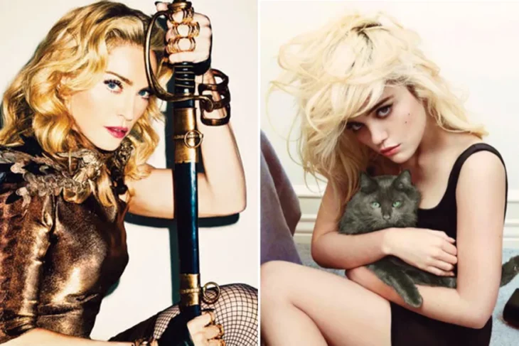Comparativa de Madonna con Ski Ferreira