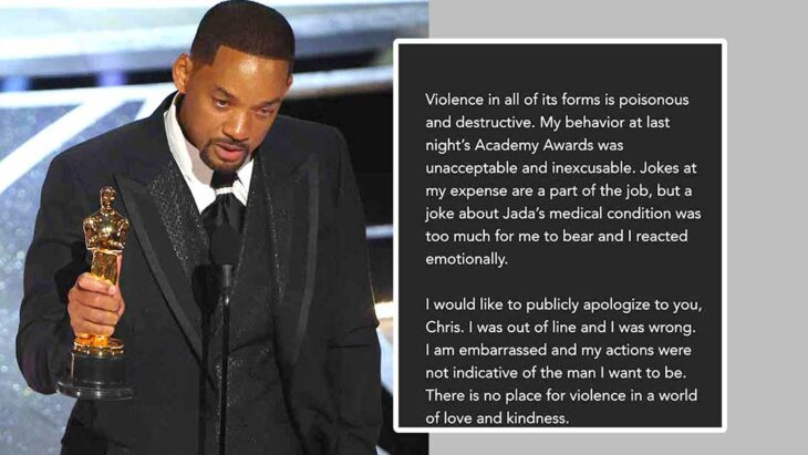 Will Smith;  I felt disgusted by the ovation for Will Smith assured Jim Carrey