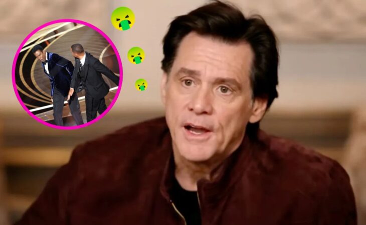 Jim Carrey en entrevista; Me sentí asqueado por la ovación a Will Smith aseguró Jim Carrey