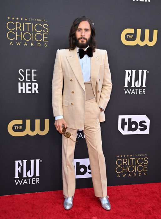 Jared Leto ;Los mejores looks de los Critics Choice Awards