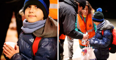 Niño ucraniano de 11 años logra cruzar solo la frontera y llega a Eslovaquia