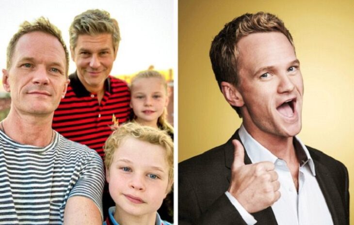 Neil Patrick Harris y su familia/Barney Stinson