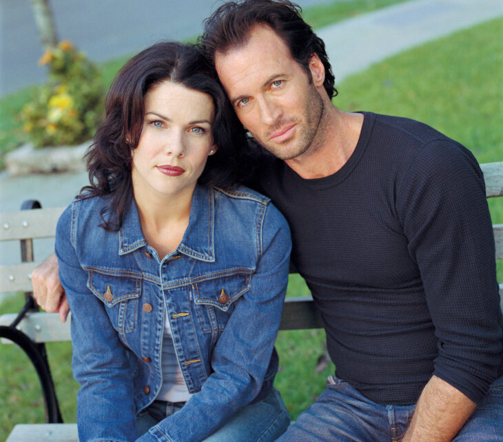 Lauren Grahma y Scott Patterson en Gilmore girls