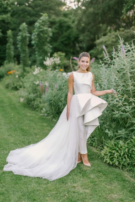 jumpsuit blanco de novias