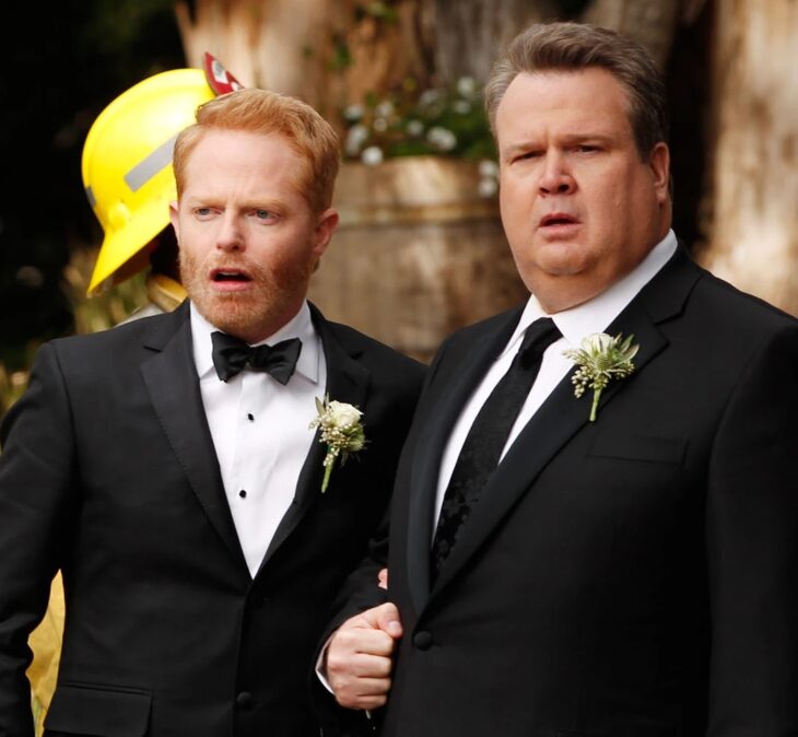 Jesse Tyler Ferguson y Eric Stonestreet en Modern Family