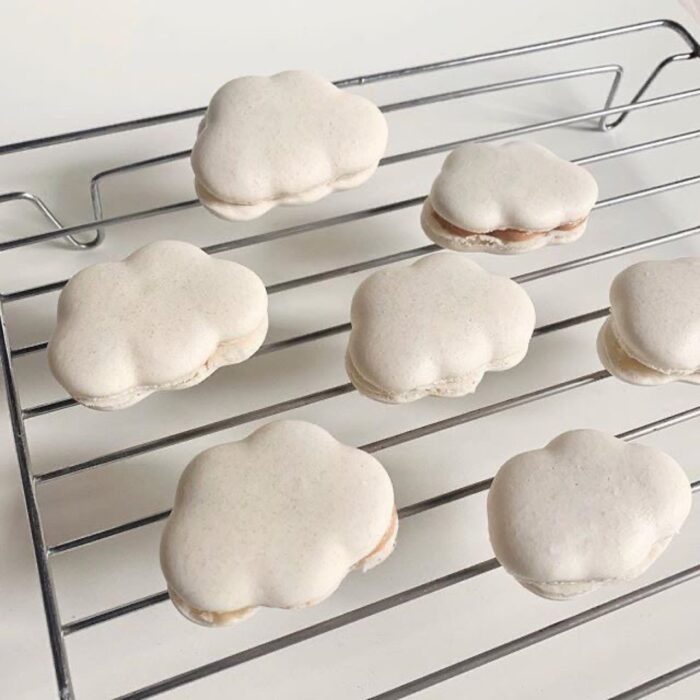 galletas en forma de nube