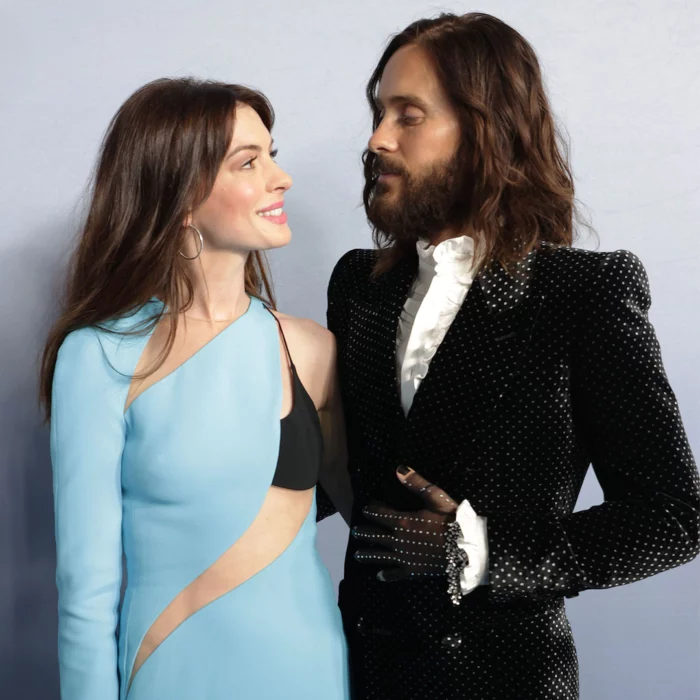 Anne Hathaway Jared Leto premiere We Crashed Los Angeles 2022