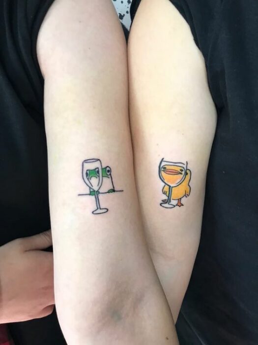 copas con animalitos ;tatuajes raros y bonitos que vas a querer llevar (5)