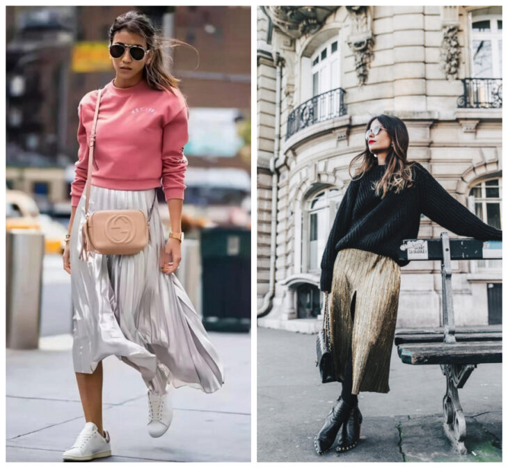 The best outfits you can recreate with metallic garments