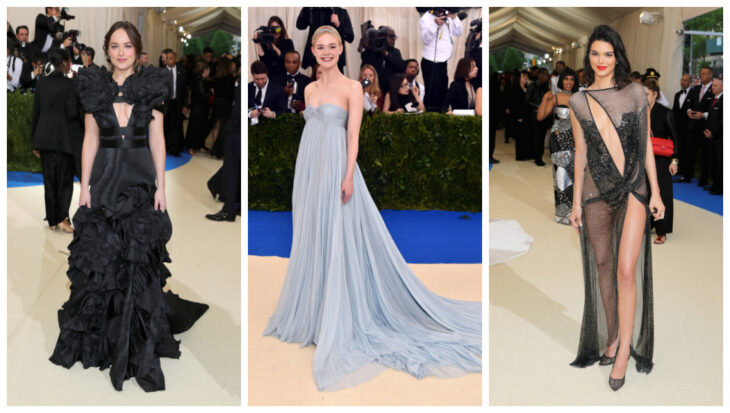 MET GALA 2018: dakota johnson, elle fanning, kendall jenner