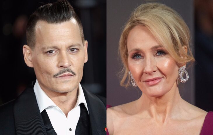 JK Rowling ; Celebrities who are not afraid to show their support for Johnny Depp in the trial against Amber Heard