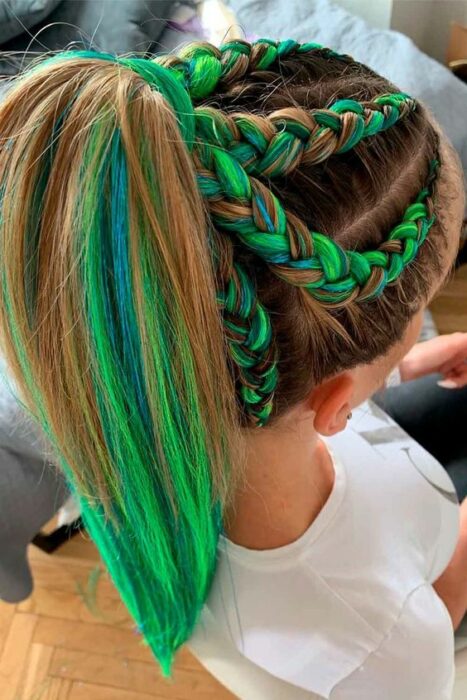 verde; ;Extensiones de color para tu versión más aesthetic 