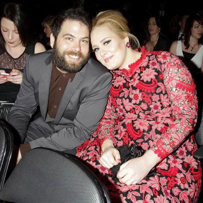 Simon Konecki y Adele 