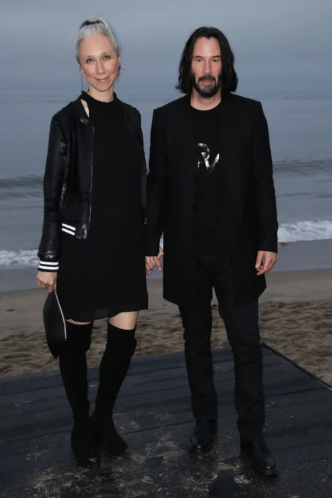 Alexandra Grant y Keanu Reeves