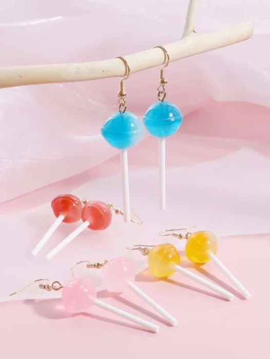 Paletas de caramelo ;13 Aretes que solo las chicas 'in' se atreverían a llevar