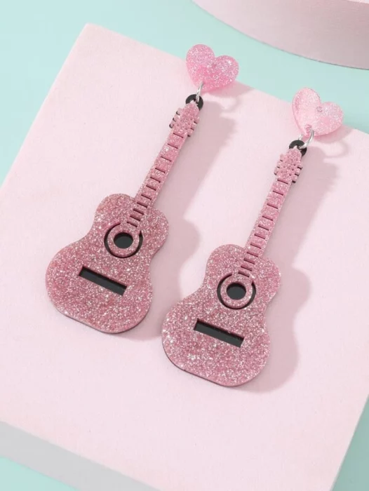 guitars; 13 earrings that only 'in' girls would dare to wear