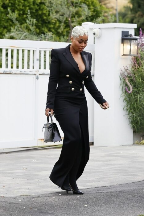 Blac Chyna on her way to trial against the Kardashians 