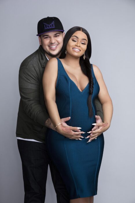 Fotografía de Rob Kardashian y Blac Chyna 