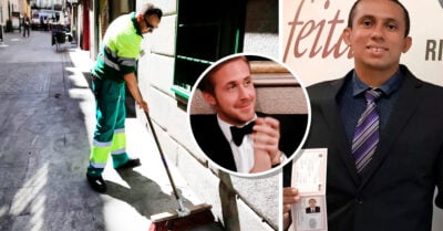 ¡Rendirse no es una opción! Barrendero logra cumplir su sueño de ser abogado