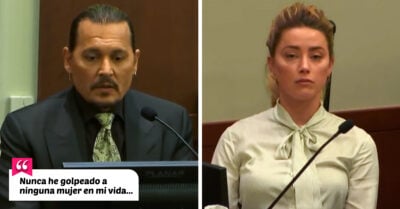 Finalmente Johnny Depp sube al estrado: “Nunca he golpeado a ninguna mujer”