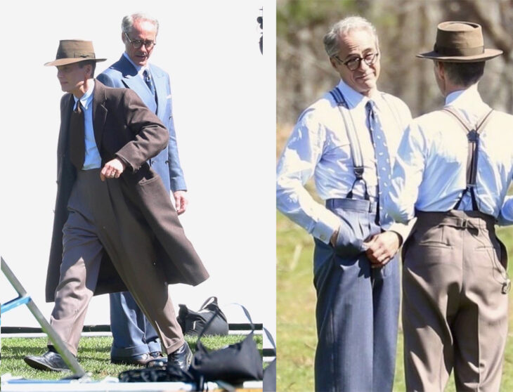 First Images of Actors Robert Downey Jr. and Cillian Murphy in Their Oppenheimer Movie Characters