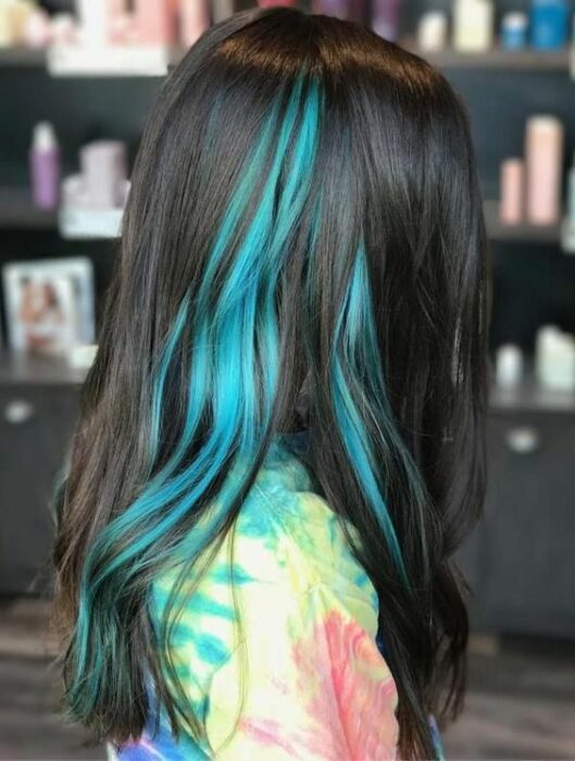 turquoise green; Color extensions for your most aesthetic version 