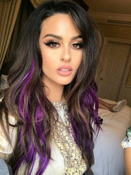 morado ;Extensiones de color para tu versión más aesthetic 