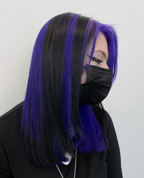 purple; Color extensions for your most aesthetic version 