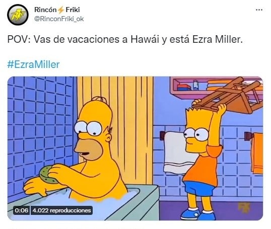 Tuit sobre Ezra Miller fue arrestado en Hawái por segunda vez y así reaccionó Twitter