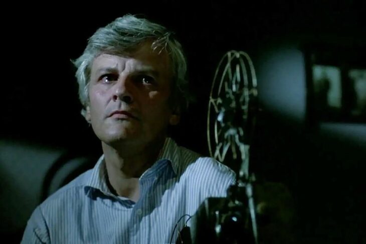 Actor Jacques Perrin in his role as Salvatore Di Vita in Cinema Paradiso