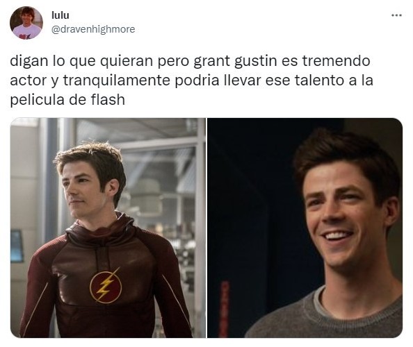 Tuit sobre Fans de DC piden que Grant Gustin sustituya a Ezra Miller en 'The Flash'