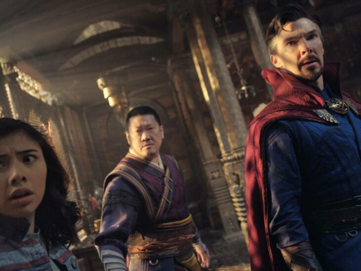 Imagen de Doctor Strange, América Chávez y el mago Wong 