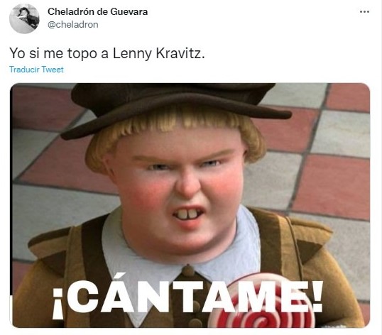 Lenny Kravitz's tweet presumes his visit to Mexico and Twitter responds with a wave of memes