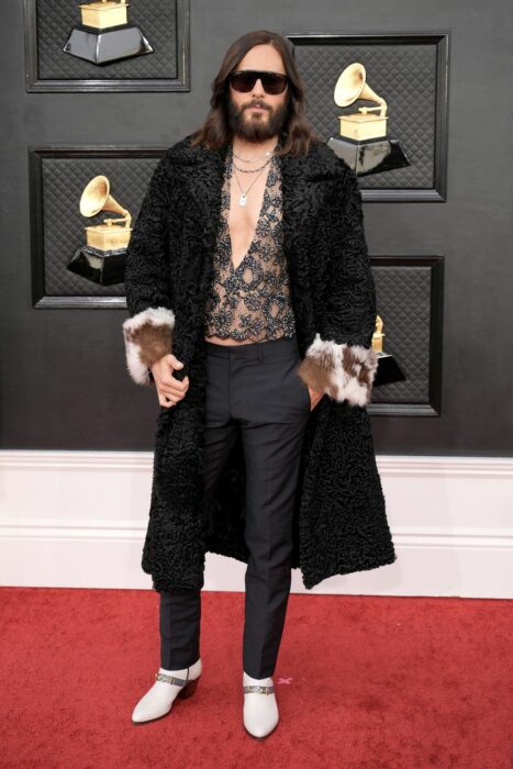 Jared Leto ;Los mejores looks de los Premios Grammy 2022