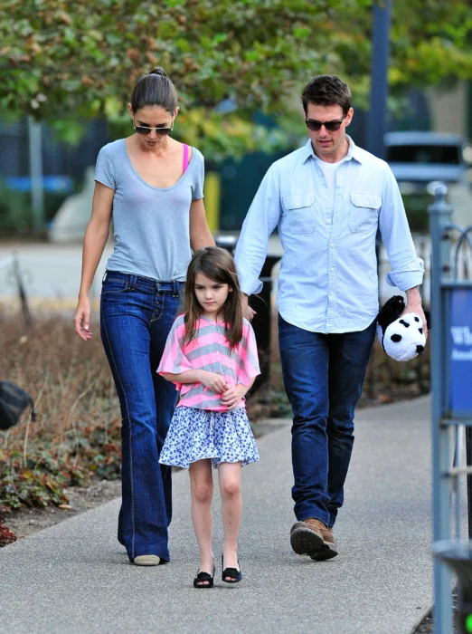 Katie Holmes, Suri Cruise y Tom Cruise