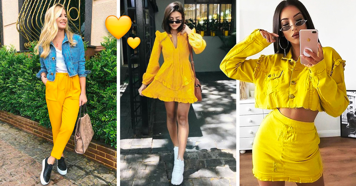 Actualizar 57+ imagen amarillo outfit