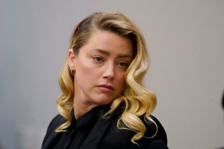 Amber Heard durante el juicio contra Johnny Depp 