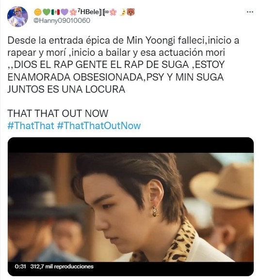 Tuit Suga de BTS y PSY estrenan ‘That That’ y no podemos dejar de bailar