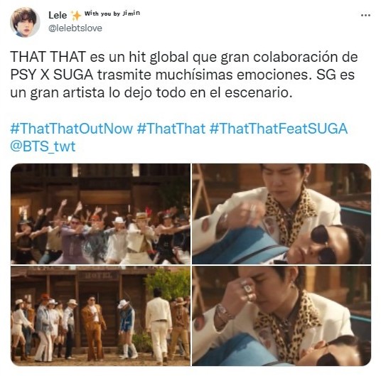 Tuit Suga de BTS y PSY estrenan ‘That That’ y no podemos dejar de bailar