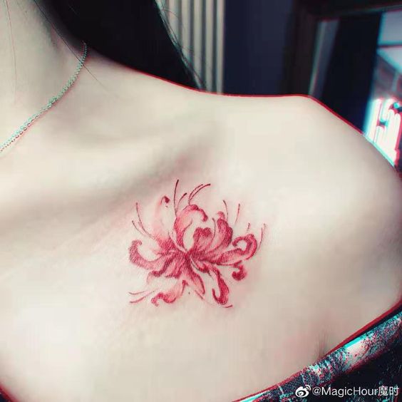 Flowers; 15 pink ink tattoos that will highlight your sensuality