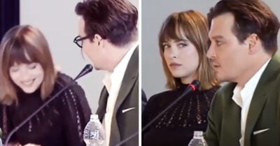 Dakota Johnson se dio cuenta del dedo amputado de Johnny Depp en una rueda de prensa