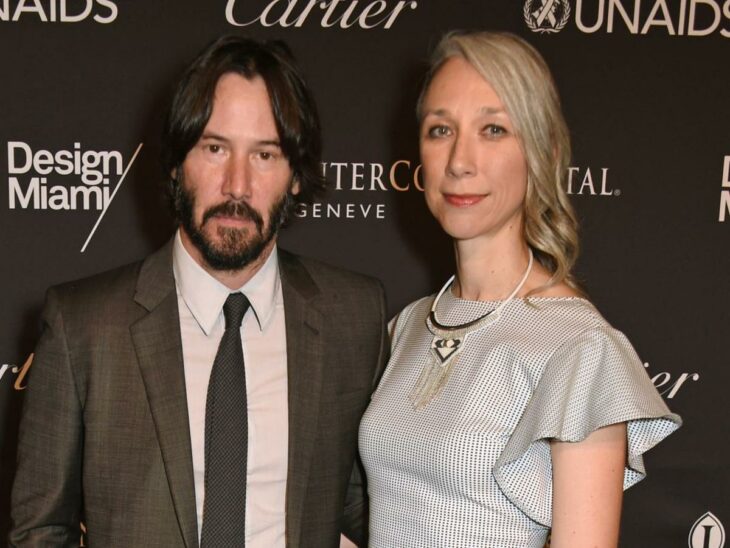 Keanu Reeves y Alexandra Grant