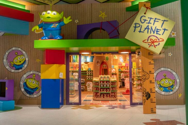 Gift Planet, tienda de souvenirs en el Hotel Toy Story en Tokio