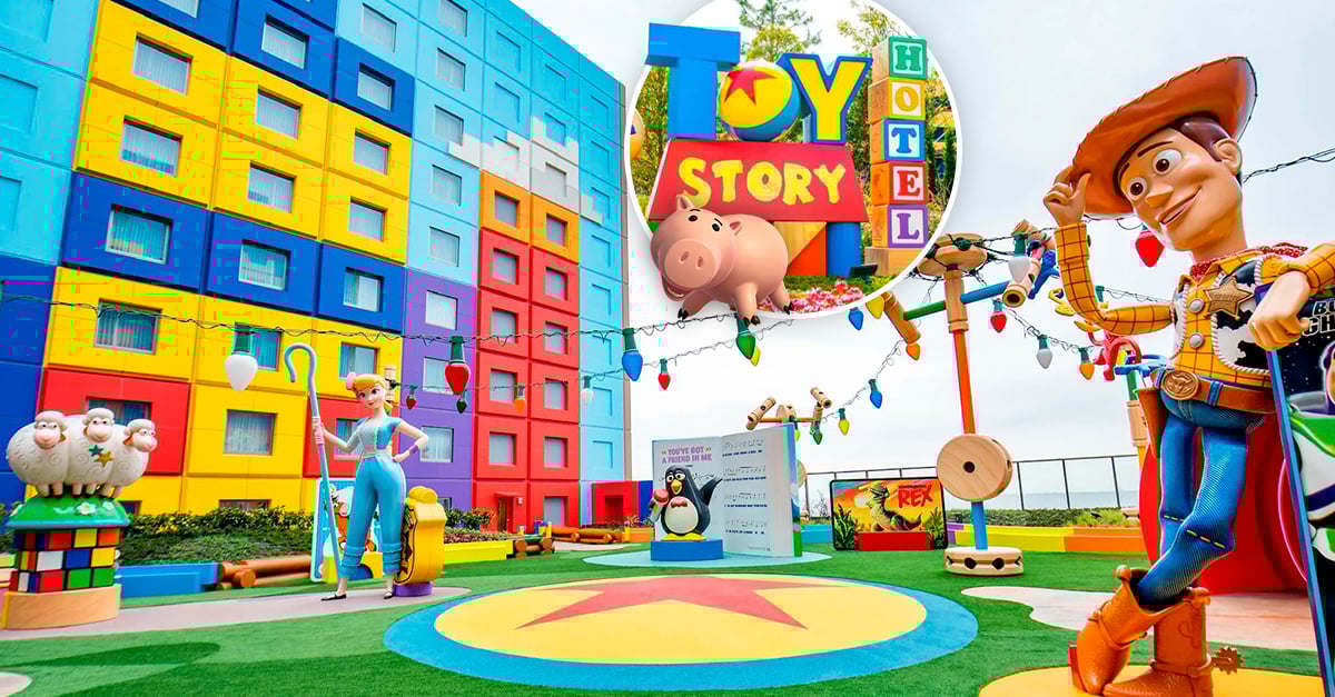 tokyo disneyland toy story hotel