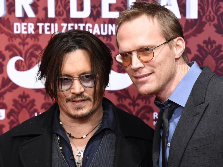 Johnny Depp y Paul Bettany