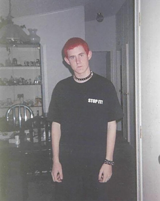 Boy with red hair 