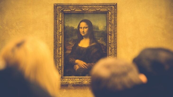 Mona Lisa en museo de Louvre