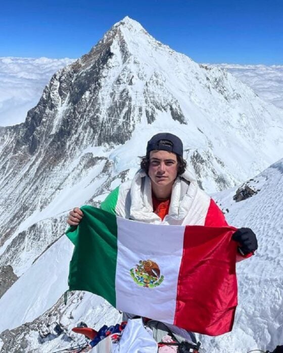 Juan Diego Martínez Álvarez en el Everest