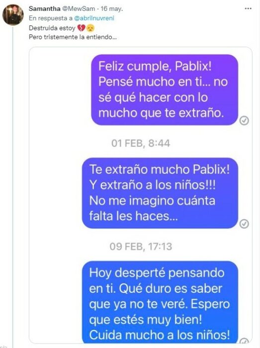 tuit sobre abuelita envía mensajes de buenas noches a su mejor amiga ya fallecida